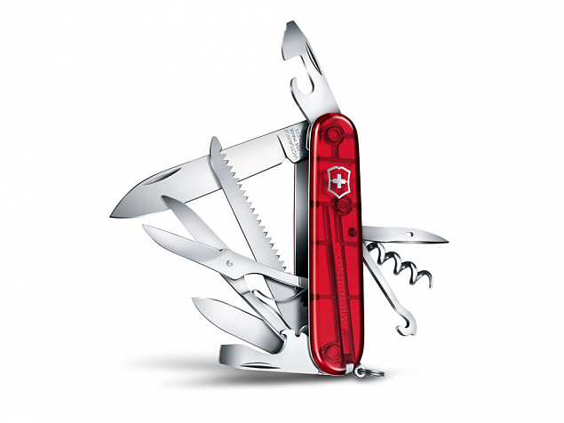 Нож перочинный «Huntsman», 91 мм, 15 функций с логотипом в Волгограде заказать по выгодной цене в кибермаркете AvroraStore