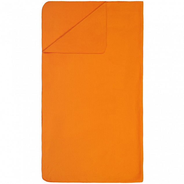 Дорожный плед Voyager, оранжевый с логотипом в Волгограде заказать по выгодной цене в кибермаркете AvroraStore
