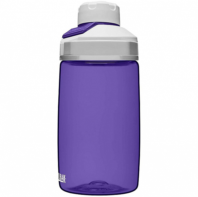 Спортивная бутылка Chute 400, фиолетовая с логотипом в Волгограде заказать по выгодной цене в кибермаркете AvroraStore