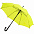 Зонт-трость Standard, желтый неон с логотипом в Волгограде заказать по выгодной цене в кибермаркете AvroraStore