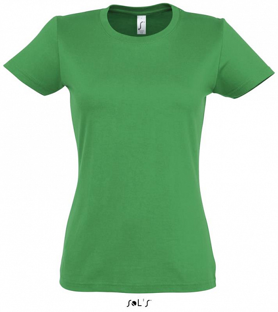 Фуфайка (футболка) IMPERIAL женская,Ярко-зелёный L с логотипом в Волгограде заказать по выгодной цене в кибермаркете AvroraStore