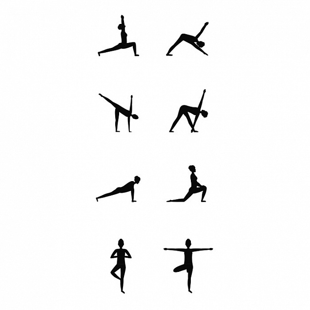Набор для фитнеса и йоги с логотипом в Волгограде заказать по выгодной цене в кибермаркете AvroraStore