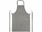 Pheebs 200 g/m² recycled cotton apron, черный с логотипом в Волгограде заказать по выгодной цене в кибермаркете AvroraStore