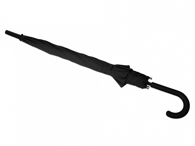 Зонт-трость полуавтомат Wetty с проявляющимся рисунком, черный с логотипом в Волгограде заказать по выгодной цене в кибермаркете AvroraStore