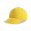 Бейсболка RECY FIVE, желтый, 5 клиньев, 100 % переработанный полиэстер, липучка с логотипом в Волгограде заказать по выгодной цене в кибермаркете AvroraStore