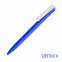 Ручка шариковая "Clive", синий, покрытие soft touch с логотипом в Волгограде заказать по выгодной цене в кибермаркете AvroraStore