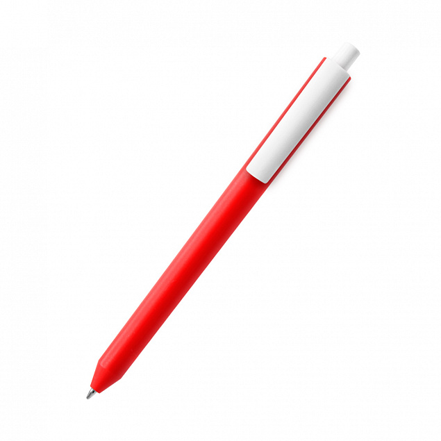 Ручка шариковая Koln - Красный PP с логотипом в Волгограде заказать по выгодной цене в кибермаркете AvroraStore