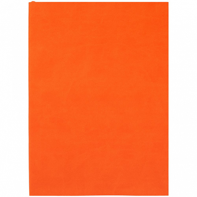 Ежедневник Flat Light, недатированный, оранжевый с логотипом в Волгограде заказать по выгодной цене в кибермаркете AvroraStore