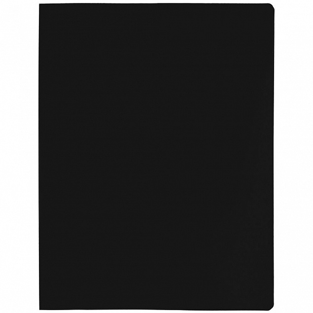 Папка с прижимом Expert, черная с логотипом в Волгограде заказать по выгодной цене в кибермаркете AvroraStore