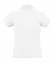 Рубашка поло женская PASSION 170, белая с логотипом в Волгограде заказать по выгодной цене в кибермаркете AvroraStore