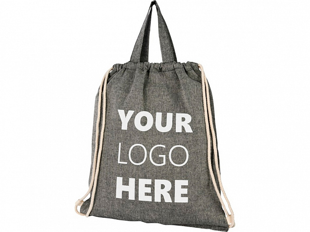 Рюкзак Be Inspired из переработанного хлопка с логотипом в Волгограде заказать по выгодной цене в кибермаркете AvroraStore