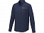 Pollux Мужская рубашка с длинными рукавами, темно-синий с логотипом в Волгограде заказать по выгодной цене в кибермаркете AvroraStore