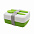 Ланч-бокс Lunch Green Line со столовыми приборами (серый) с логотипом в Волгограде заказать по выгодной цене в кибермаркете AvroraStore