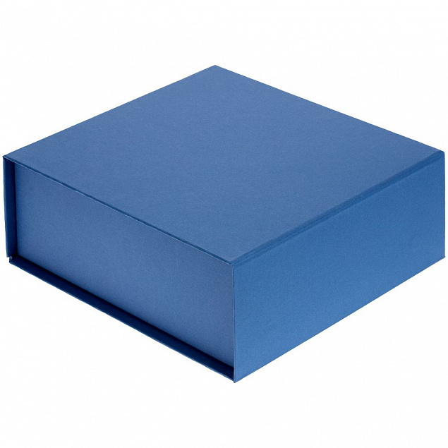 Коробка Flip Deep, синяя матовая с логотипом в Волгограде заказать по выгодной цене в кибермаркете AvroraStore