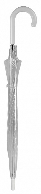 Прозрачный зонт-трость Clear с логотипом в Волгограде заказать по выгодной цене в кибермаркете AvroraStore