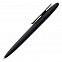 Ручка шариковая Prodir DS5 TRR-P Soft Touch, черная с белым с логотипом в Волгограде заказать по выгодной цене в кибермаркете AvroraStore