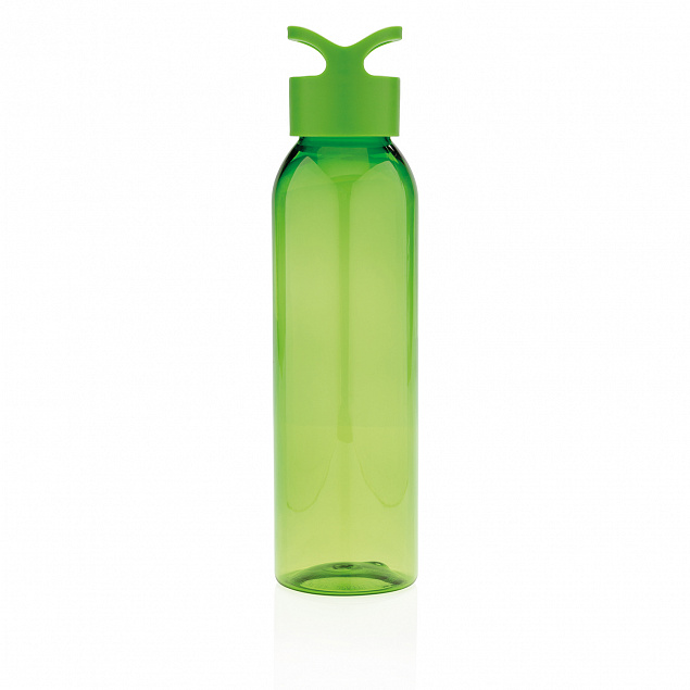 Герметичная бутылка для воды из AS-пластика, зеленая с логотипом в Волгограде заказать по выгодной цене в кибермаркете AvroraStore