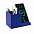 Настольный органайзер Elegans c беспроводной зарядкой - Синий HH с логотипом в Волгограде заказать по выгодной цене в кибермаркете AvroraStore