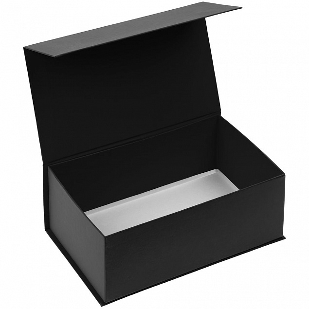 Коробка LumiBox, черная с логотипом в Волгограде заказать по выгодной цене в кибермаркете AvroraStore