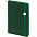 Блокнот Shall Round, зеленый с логотипом в Волгограде заказать по выгодной цене в кибермаркете AvroraStore