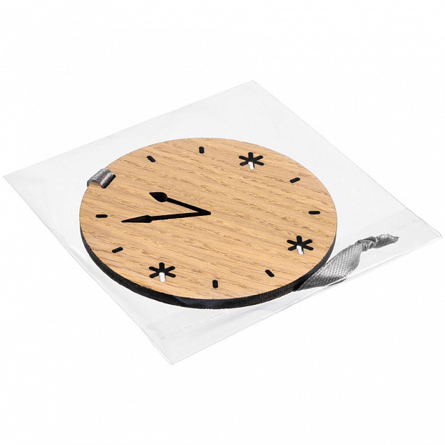 Деревянная подвеска Christmate, часы с логотипом в Волгограде заказать по выгодной цене в кибермаркете AvroraStore