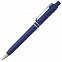 Ручка шариковая Raja Chrome, синяя с логотипом в Волгограде заказать по выгодной цене в кибермаркете AvroraStore