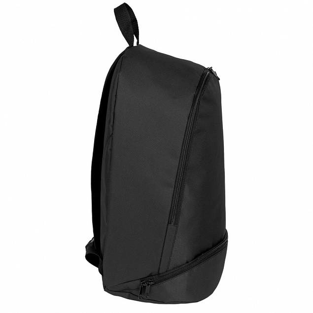Рюкзак спортивный Unit Athletic, черный с логотипом в Волгограде заказать по выгодной цене в кибермаркете AvroraStore