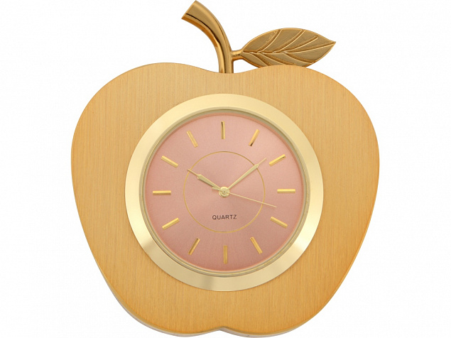 Часы настольные «Золотое яблоко» с логотипом в Волгограде заказать по выгодной цене в кибермаркете AvroraStore