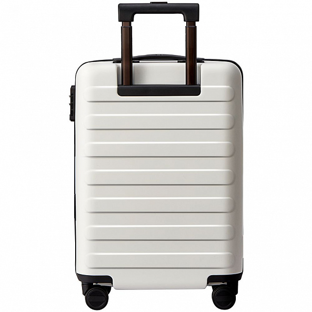 Чемодан Rhine Luggage, белый с логотипом в Волгограде заказать по выгодной цене в кибермаркете AvroraStore