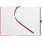 Ежедневник Favor, недатированный, красный с логотипом в Волгограде заказать по выгодной цене в кибермаркете AvroraStore