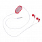 Набор подарочный SILENT-ZONE: бизнес-блокнот, ручка, наушники, коробка, стружка, бело-красный с логотипом в Волгограде заказать по выгодной цене в кибермаркете AvroraStore