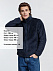 Куртка унисекс Finch, темно-синяя (navy) с логотипом в Волгограде заказать по выгодной цене в кибермаркете AvroraStore