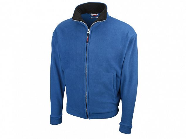 Куртка флисовая Nashville мужская, классический синий/черный с логотипом в Волгограде заказать по выгодной цене в кибермаркете AvroraStore