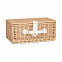 Плетеная корзина на 2 персоны с логотипом в Волгограде заказать по выгодной цене в кибермаркете AvroraStore