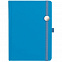 Ежедневник Favor Metal, недатированный, голубой с логотипом в Волгограде заказать по выгодной цене в кибермаркете AvroraStore