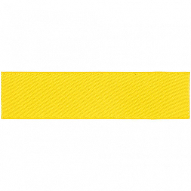 Лейбл тканевый Epsilon, S, желтый с логотипом в Волгограде заказать по выгодной цене в кибермаркете AvroraStore