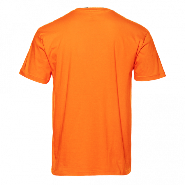 Футболка унисекс без бокового шва STAN хлопок 160, 02 Оранжевый с логотипом в Волгограде заказать по выгодной цене в кибермаркете AvroraStore
