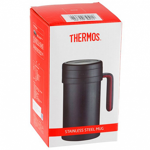 Термос Thermos TCMF501, темно-коричневый с логотипом в Волгограде заказать по выгодной цене в кибермаркете AvroraStore