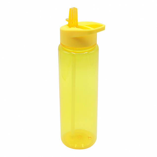 Пластиковая бутылка Jogger, желтый с логотипом в Волгограде заказать по выгодной цене в кибермаркете AvroraStore