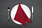Салфетка сервировочная Settle In, красная с логотипом в Волгограде заказать по выгодной цене в кибермаркете AvroraStore