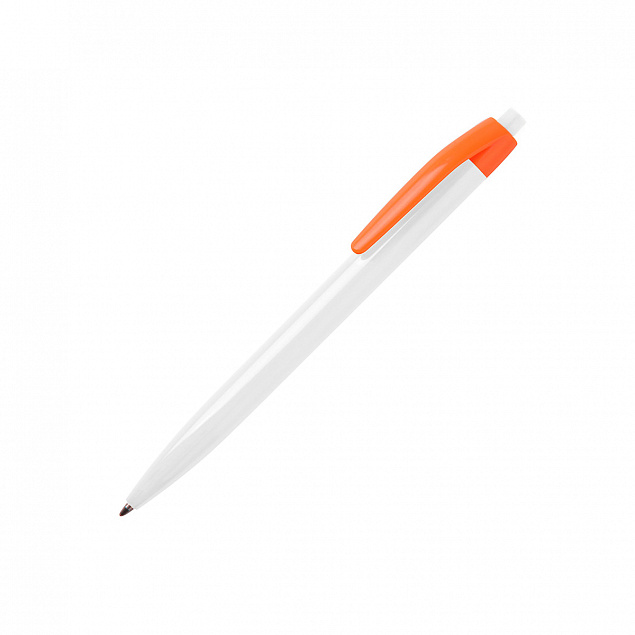 Ручка шариковая Pim - Оранжевый OO с логотипом в Волгограде заказать по выгодной цене в кибермаркете AvroraStore