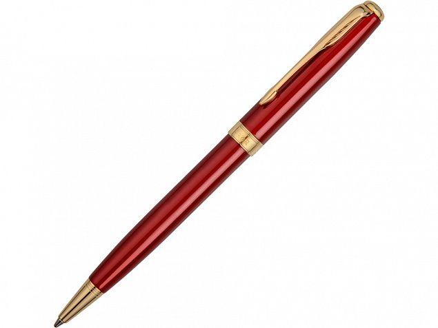 Ручка Паркер шариковая "Sonnet Red Lacquer GT" с логотипом в Волгограде заказать по выгодной цене в кибермаркете AvroraStore