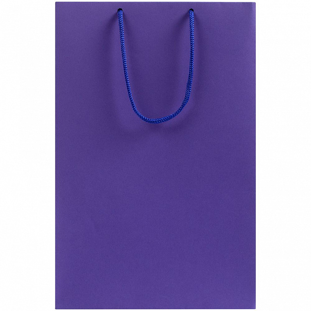 Пакет бумажный Porta M, фиолетовый с логотипом в Волгограде заказать по выгодной цене в кибермаркете AvroraStore
