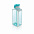 Квадратная вакуумная бутылка для воды, черный с логотипом в Волгограде заказать по выгодной цене в кибермаркете AvroraStore