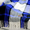 Плед акриловый Glama - Синий HH с логотипом в Волгограде заказать по выгодной цене в кибермаркете AvroraStore