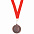 Медаль наградная на ленте  "Бронза" с логотипом в Волгограде заказать по выгодной цене в кибермаркете AvroraStore