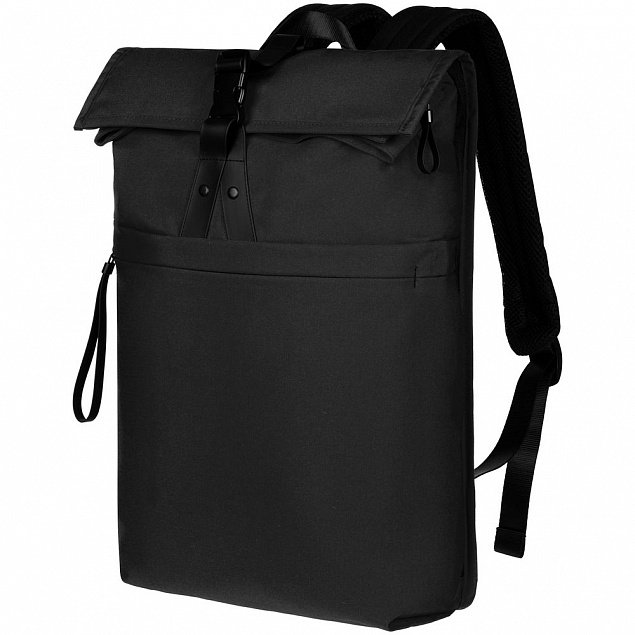 Рюкзак urbanPulse, черный с логотипом в Волгограде заказать по выгодной цене в кибермаркете AvroraStore