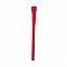 Ручка картонная Greta с колпачком - Красный PP с логотипом в Волгограде заказать по выгодной цене в кибермаркете AvroraStore