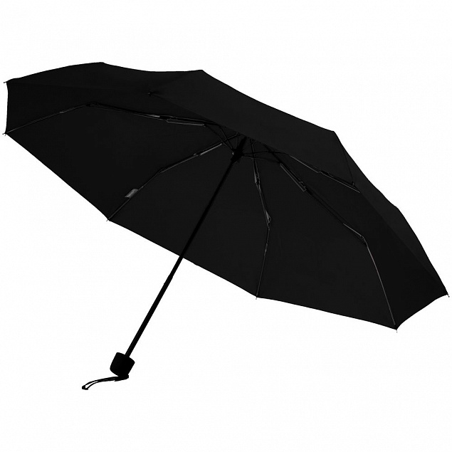 Зонт складной Mini Hit Dry-Set, черный с логотипом в Волгограде заказать по выгодной цене в кибермаркете AvroraStore