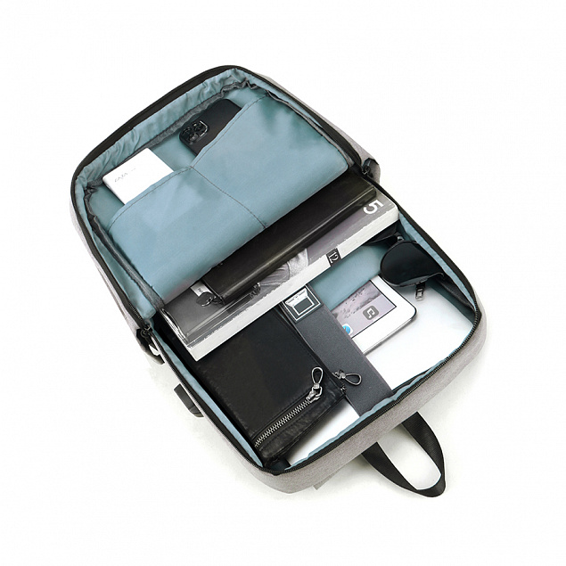 Рюкзак Befit - Серый CC с логотипом в Волгограде заказать по выгодной цене в кибермаркете AvroraStore